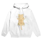 かわいいもののおみせ　いそぎんちゃくのしがみつく茶白猫 Hoodie