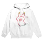 ちゃんあえ(18)イカMHXやりのHello Rabbit Hoodie