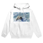 珈琲アザラシのアザラシショップのタテゴトアザラシ Hoodie