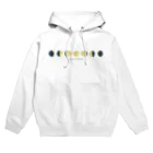 ShikakuSankakuの月の満ち欠け Hoodie