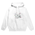 創作工房muccoのflowers Hoodie