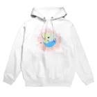 まめるりはことりのまるまるセキセイインコ【まめるりはことり】 Hoodie