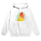 まめるりはことりのほんわかコザクラインコ　ルチノー【まめるりはことり】 Hoodie