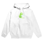 なめこびとのねむいからねる黄緑うさぎ Hoodie