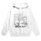 かにぱん工房のＨＡＩＲ　ＣＵＴ Hoodie