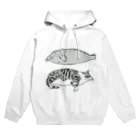 喫茶こぐまやの猫とアザラシ Hoodie