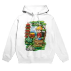 田中六大の飛ぶハンバーガー Hoodie