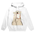 sucre usagi (スークレウサギ）の食パンとしろくま Hoodie