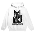 1110graphicsのMANEKINEKO / 招き猫 Hoodie