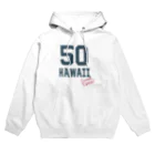 Design For EverydayのナンバリングHAWAII　50 Hoodie