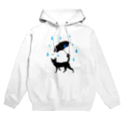 トマトカゲの傘猫 Hoodie