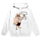 筋肉ブルドッグの筋肉ブルドッグ Hoodie