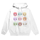 ちーくま by ふじたちさとのちーくマカロン Hoodie