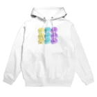 perokoのハムスター３原色 Hoodie