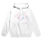 十姉妹のふわふわなねこ(パステルカラー) Hoodie