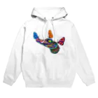 くろいもり3のからふるあにまる『ワニ』 Hoodie