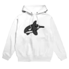 イルカニソゲソのシンプルにシャチ Hoodie