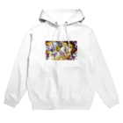 兎派のpaint_01_landscape(purple) Hoodie