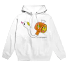 キャラファク・世界一売れていないざつゆるキャラデザイナーの縁起のいい　へびこばんちゃん Hoodie