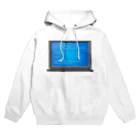 illust_designs_labの 架空のブルースクリーンエラー画面のイラスト Hoodie