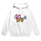 鹿豚しょっぷのうらおもて鹿豚 Hoodie