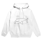 アトリエヱキパのセミクジラ Hoodie