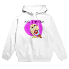 UDONZINEの讃岐ラブレンジャーズ うちわ「へらこいやっちゃ」 Hoodie