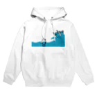 イルカニソゲソの【イルカニソゲソ】波ニソゲソ Hoodie