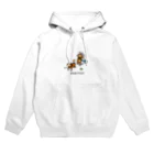 PokuStarのサルのフォアハンド Hoodie