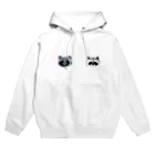 ぽんぽこ商店のTanuki and raccoon Hoodie