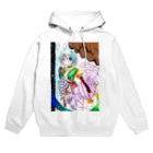 ぺちゃの ○。銀狐堂。○ の飴玉娘 Hoodie