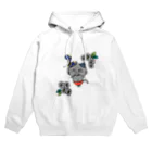 57のヘビとネコゾンビ Hoodie