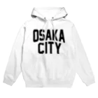 JIMOTOE Wear Local Japanの大阪 OSAKA CITY アイテム パーカー