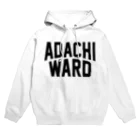 JIMOTOE Wear Local Japanの足立区 ADACHI WARD Hoodie