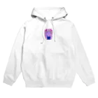 幽々子の奇妙なショップの金髪ツインテールのピンクオーラガール Hoodie