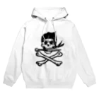 NINJA WARSのNinja skull 黒 Hoodie