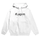 北欧スウェーデンシンプル暮らしのLagom ラーゴム スウェーデン語 ちょうどいい Hoodie