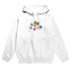 つちのこ工房のカラフルなくらげ Hoodie