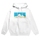 のぐちさきの入道雲とひこうき雲 Hoodie