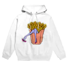 Mieko_Kawasakiの誘惑の🍟フライドポテト　 Hoodie