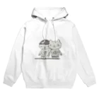 冬虫夏草洋品店&トッキータ.のねこさんとぼく Hoodie