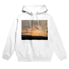 ストリートファッションの夕日 Hoodie