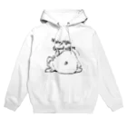 いまむら文庫のEnjoy!! Piggy!! Nighty night Good night Hoodie