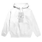 Heart nose DOGSのHeart nose DOGS（縦長） Hoodie