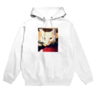 shippoの白猫ぎんくん Hoodie