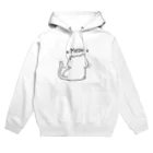 Links-Tの白猫後ろ姿 Hoodie