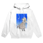 そうびょうの見上げた先は深い蒼 Hoodie