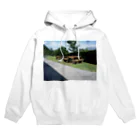 吉原教室の仙巌園のベンチ Hoodie