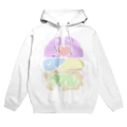 エナメルストア SUZURI店のパステルわた Hoodie