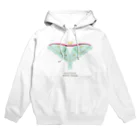 さちこの生物雑貨のオオミズアオ Hoodie